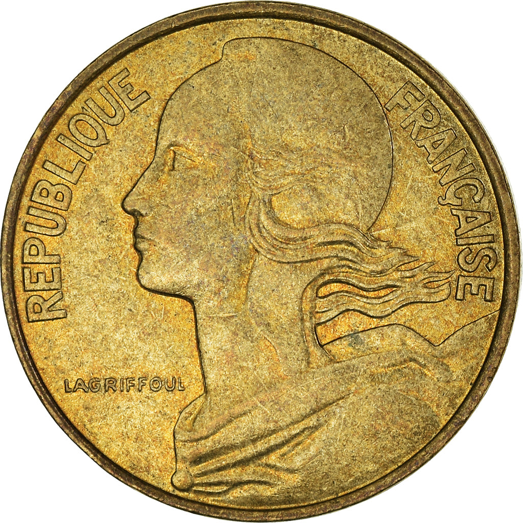 Moneta, Francja, 10 Centimes, 1993