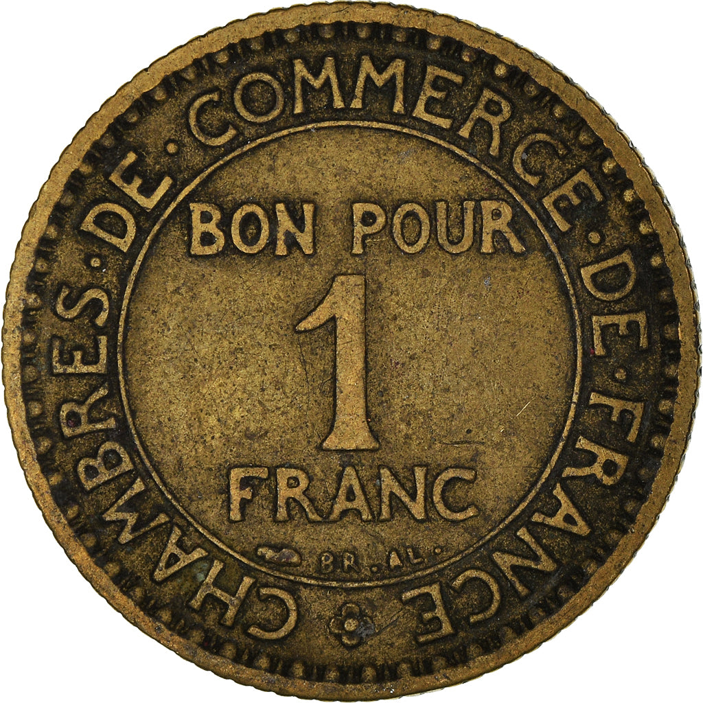 Moneta, Francia, Franc, 1922