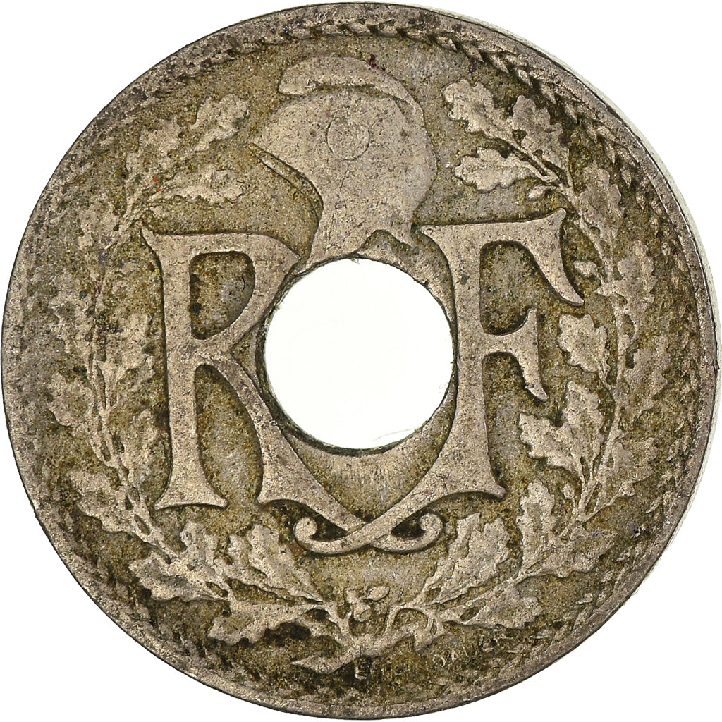 Moeda, França, 5 Centimes, 1920