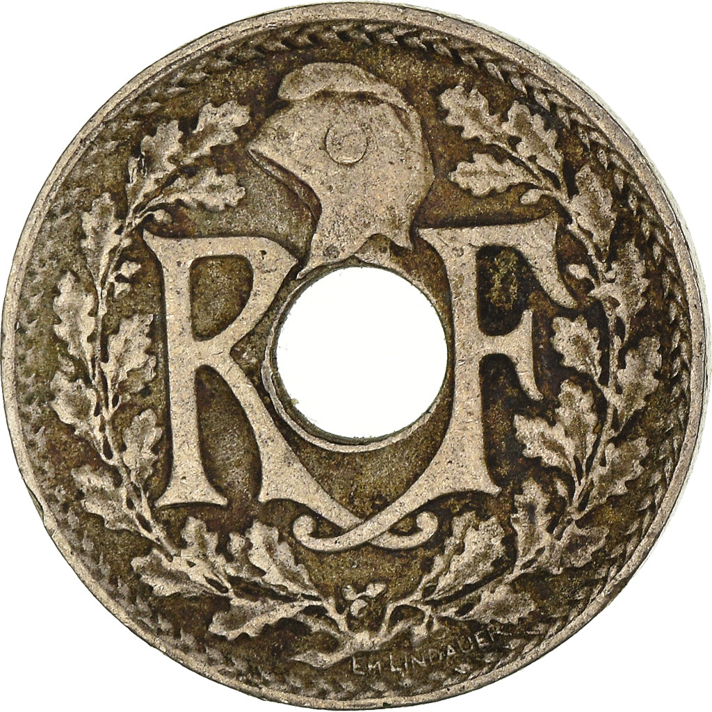 Moneta, Francia, 5 Centimes, 1918