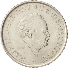Monaco, Rainier III, 2 Francs, 1979, AU(55-58), Nickel, KM:157