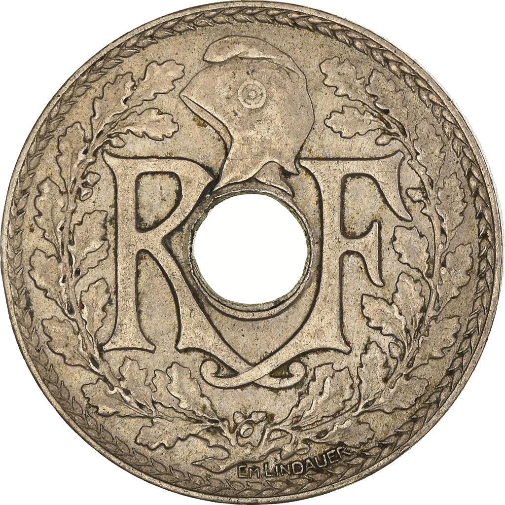 Moeda, França, 25 Centimes, 1936