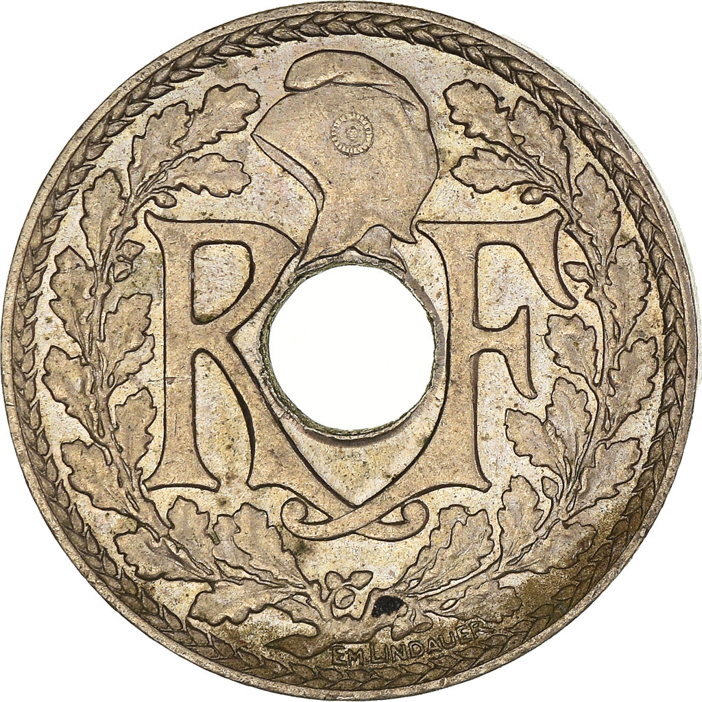 Moeda, França, 10 Centimes, 1937