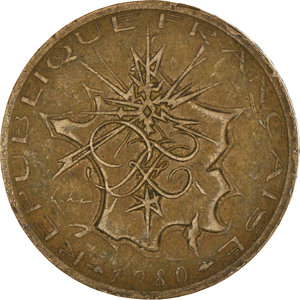 Münze, Frankreich, 10 Francs, 1980