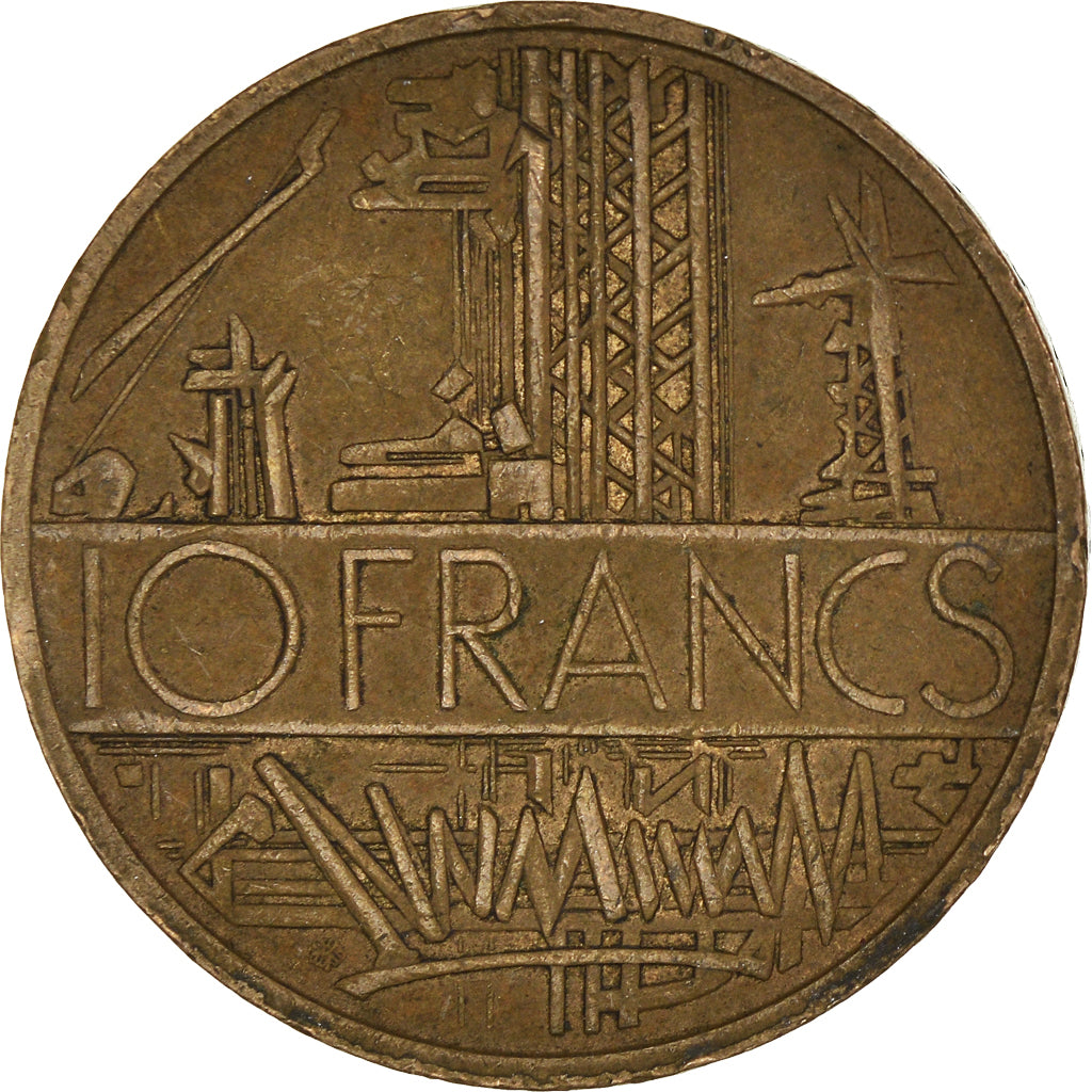 Münze, Frankreich, 10 Francs, 1980