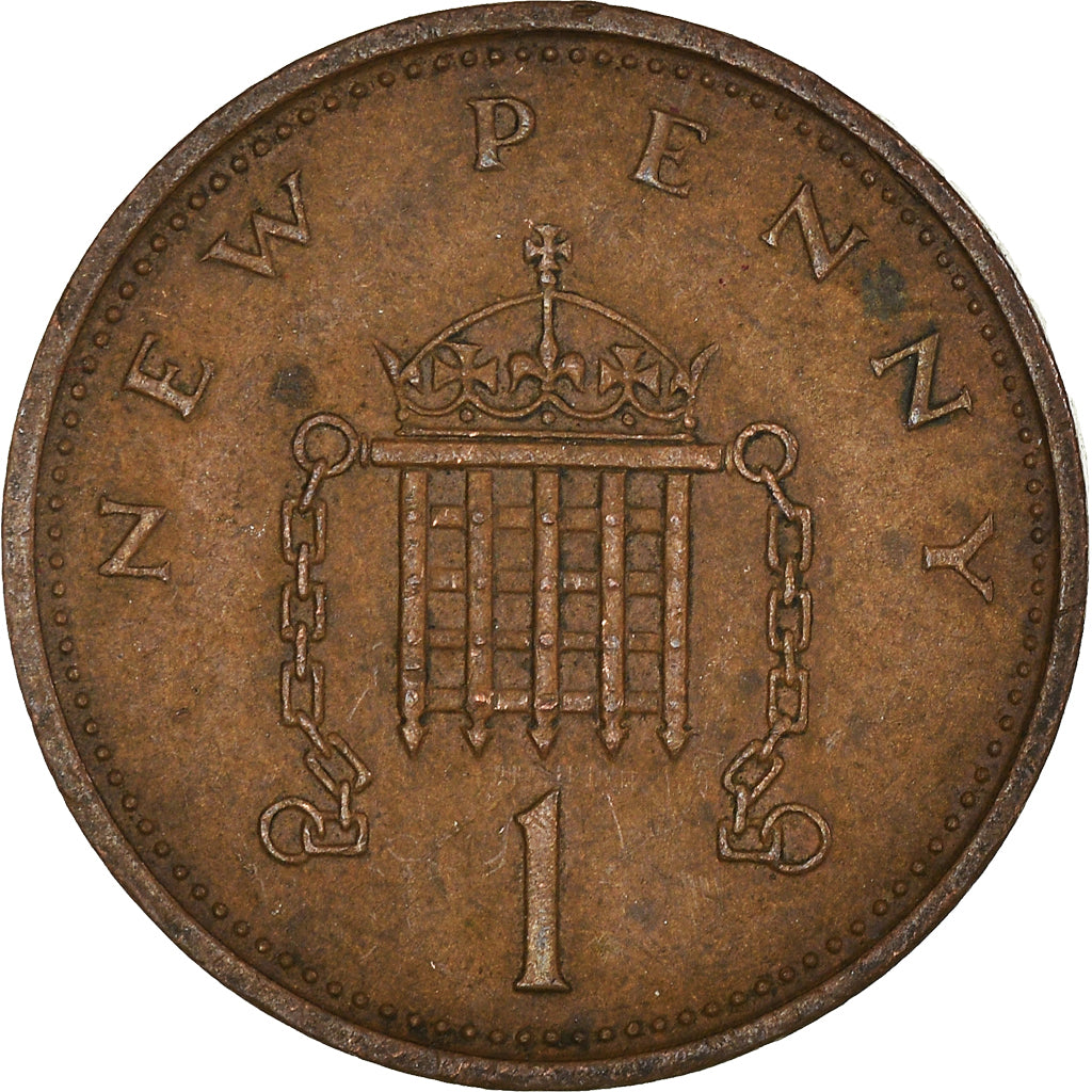 Munten, Groot Bretagne, New Penny, 1971