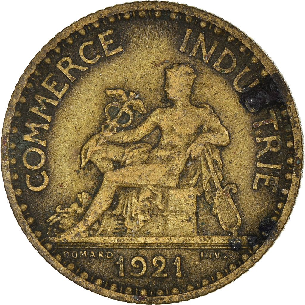 Moeda, França, Franc, 1921