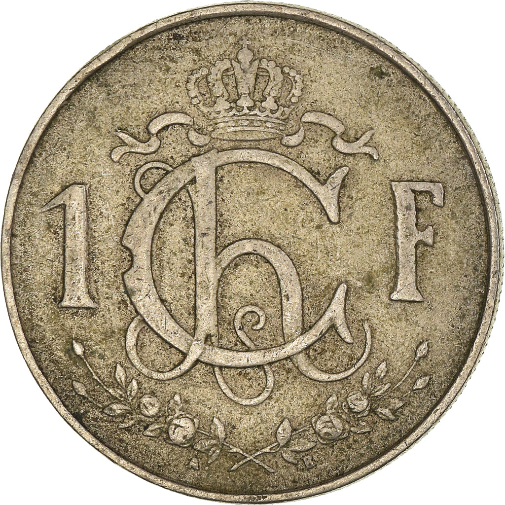 Coin, Luxembourg, Franc, 1957