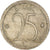 Moneta, Belgia, 25 Centimes, 1966
