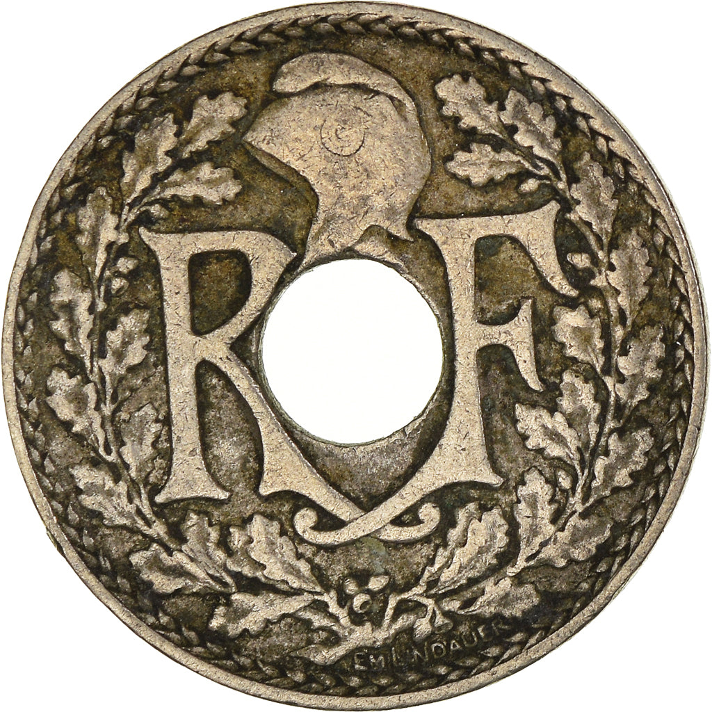 Moneta, Francia, 10 Centimes, 1918