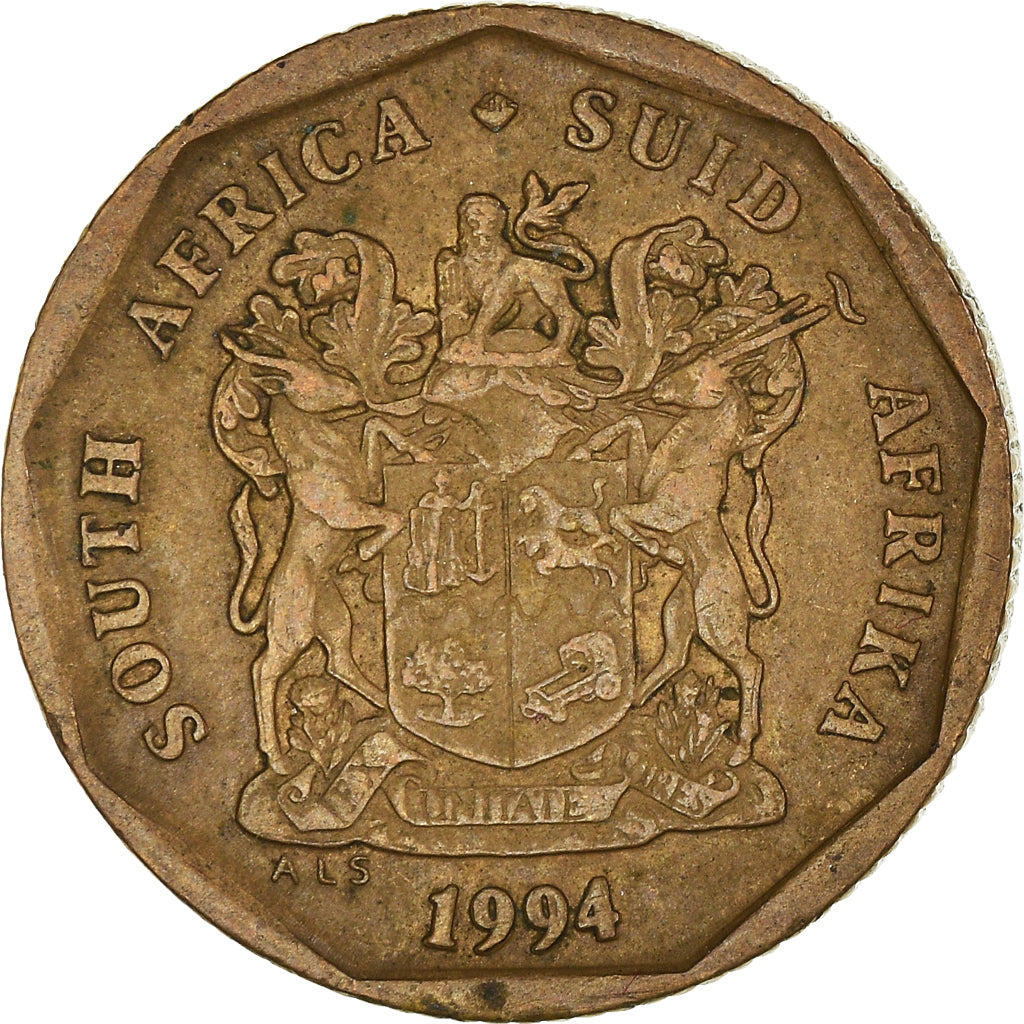 Moneta, Południowa Afryka, 20 Cents, 1994
