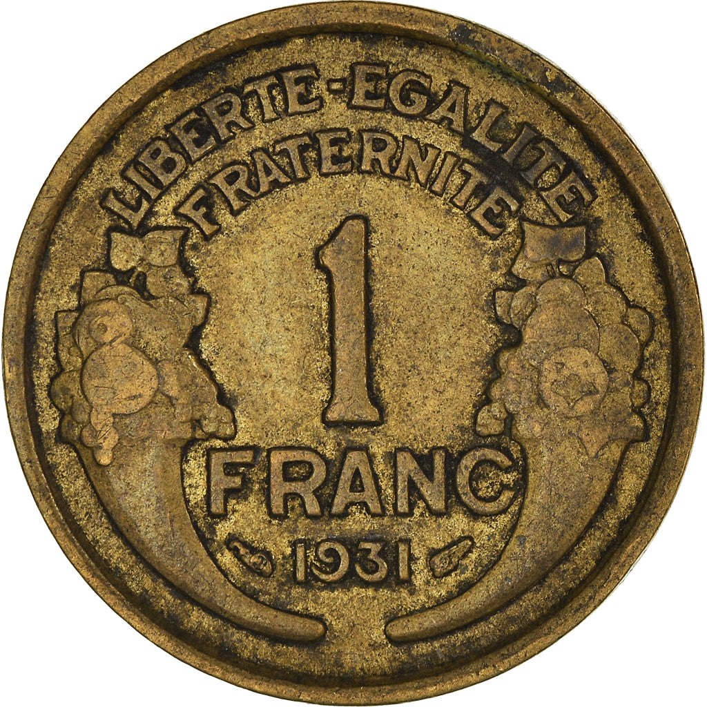 Monnaie, France, Franc, 1931