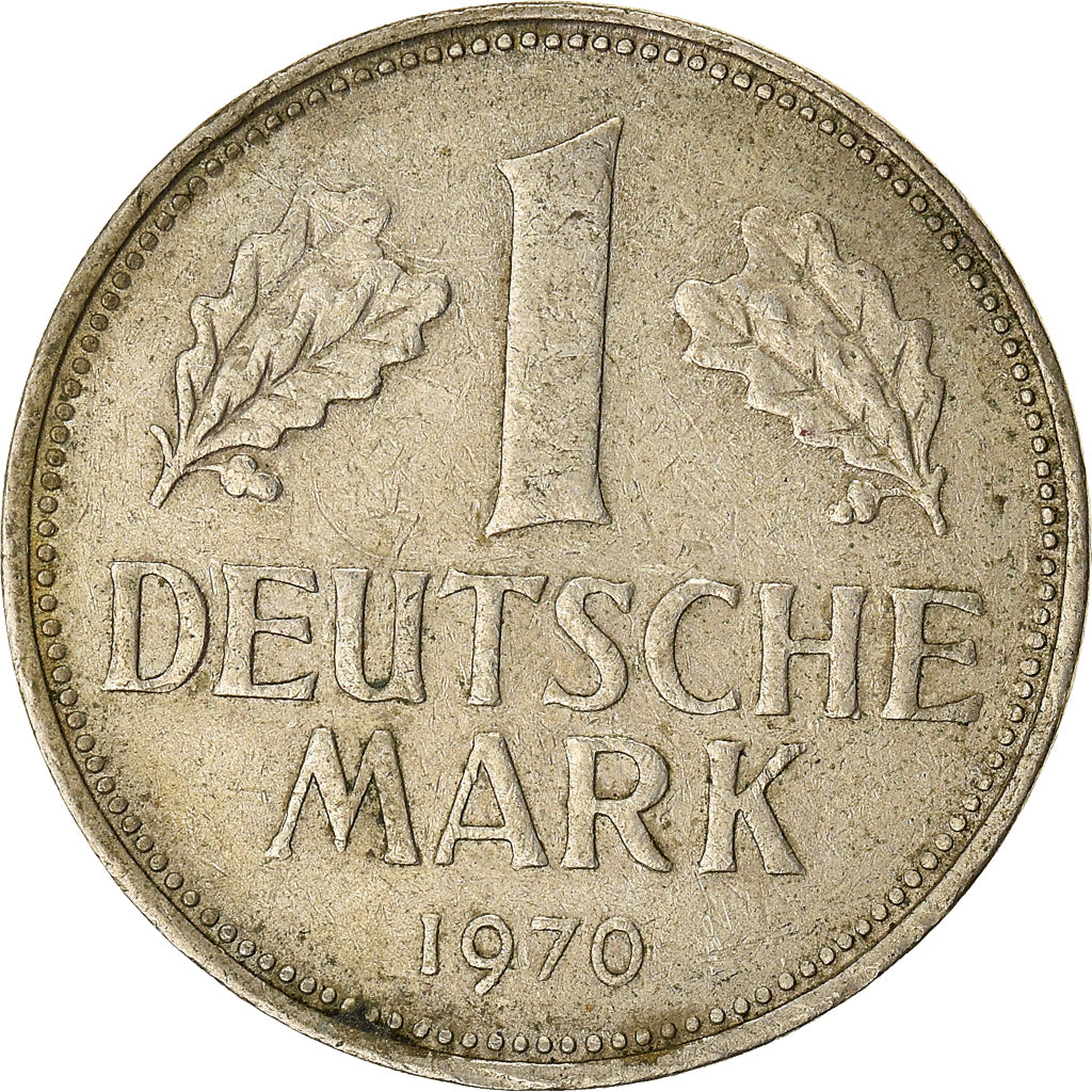 Moneta, GERMANIA - REPUBBLICA FEDERALE, Mark, 1970