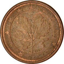 Moneta, Niemcy - RFN, Euro Cent, 2002