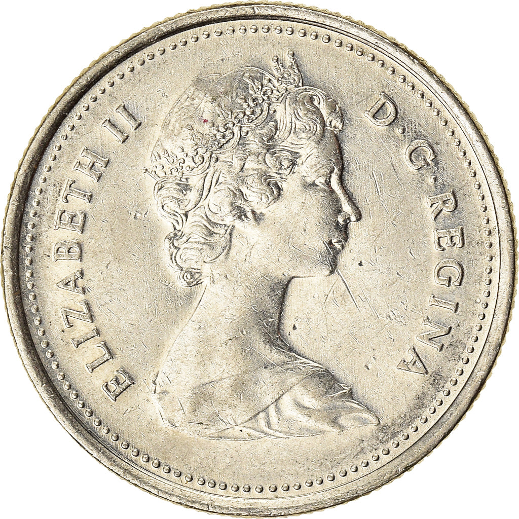 Monnaie, Canada, 25 Cents, 1986