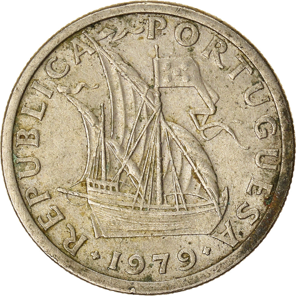 Coin, Portugal, 2-1/2 Escudos, 1979