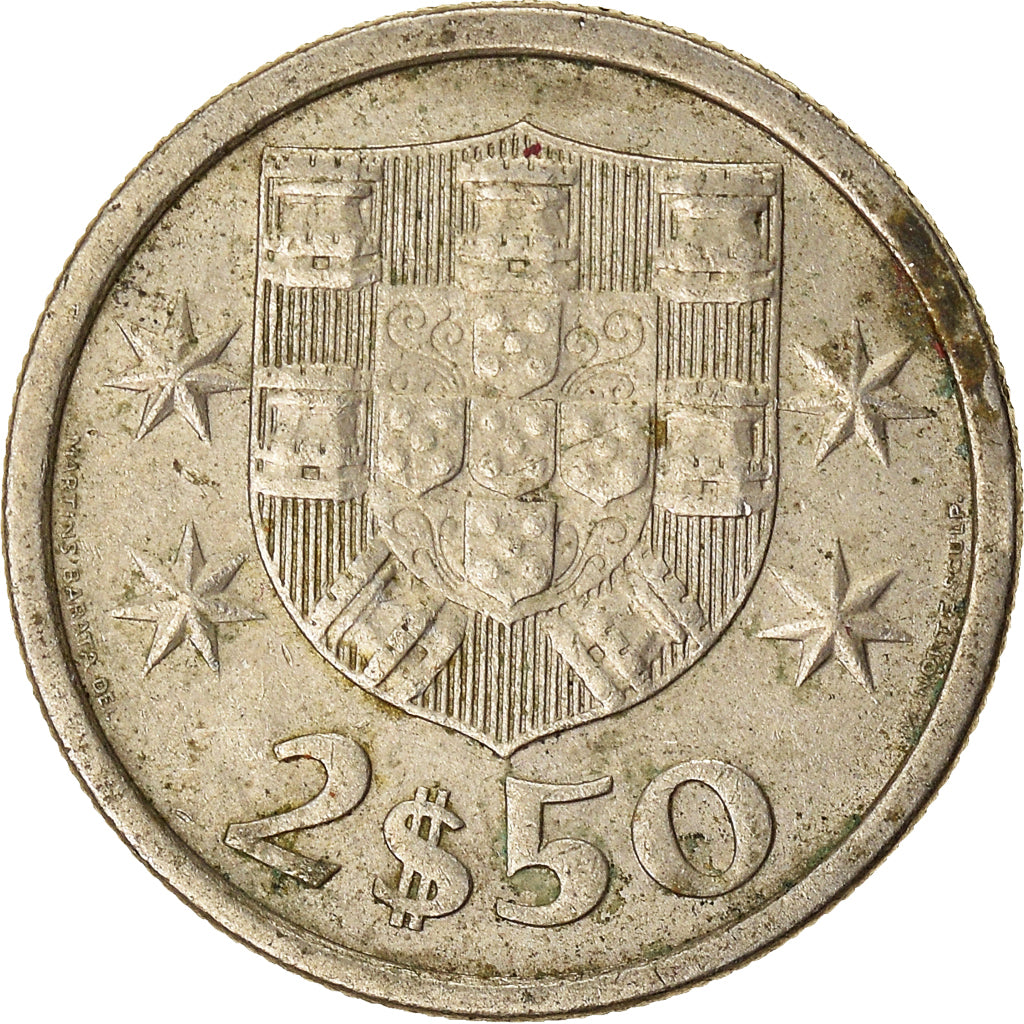Coin, Portugal, 2-1/2 Escudos, 1979