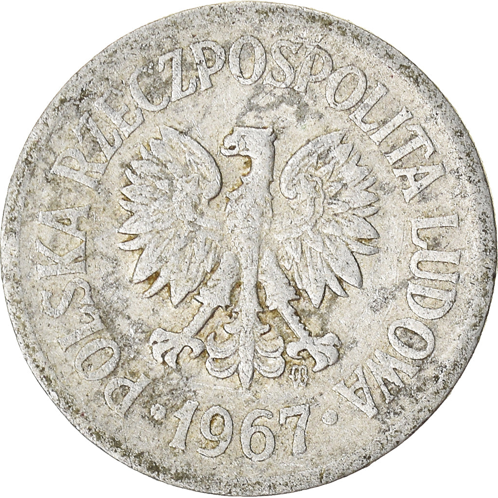 Moeda, Polónia, 10 Groszy, 1967