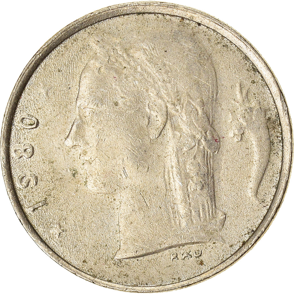Moeda, Bélgica, Franc, 1980