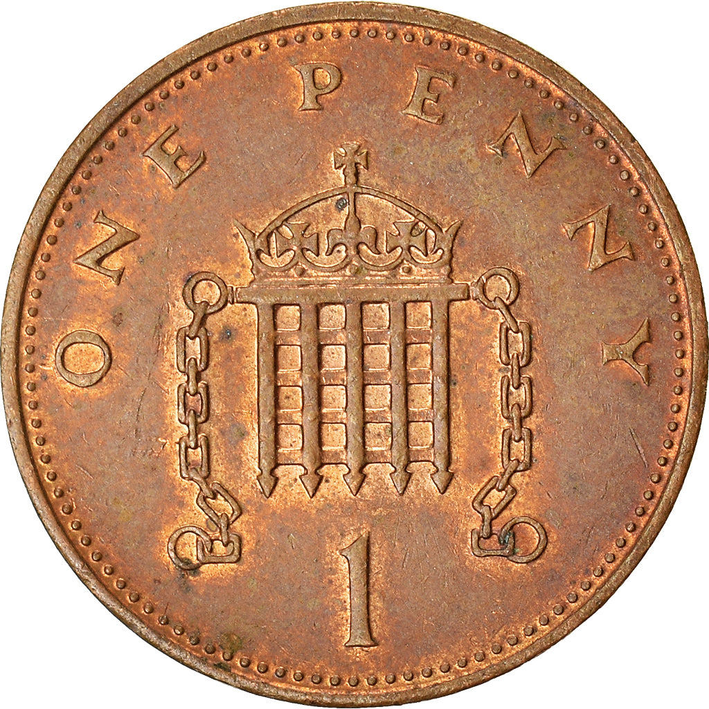 Moneda, Gran Bretaña, Penny, 1984
