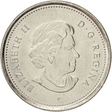 Canada, Elizabeth II, 5 Cents, 2006, Royal Canadian Mint, MS(63), Nickel plat...