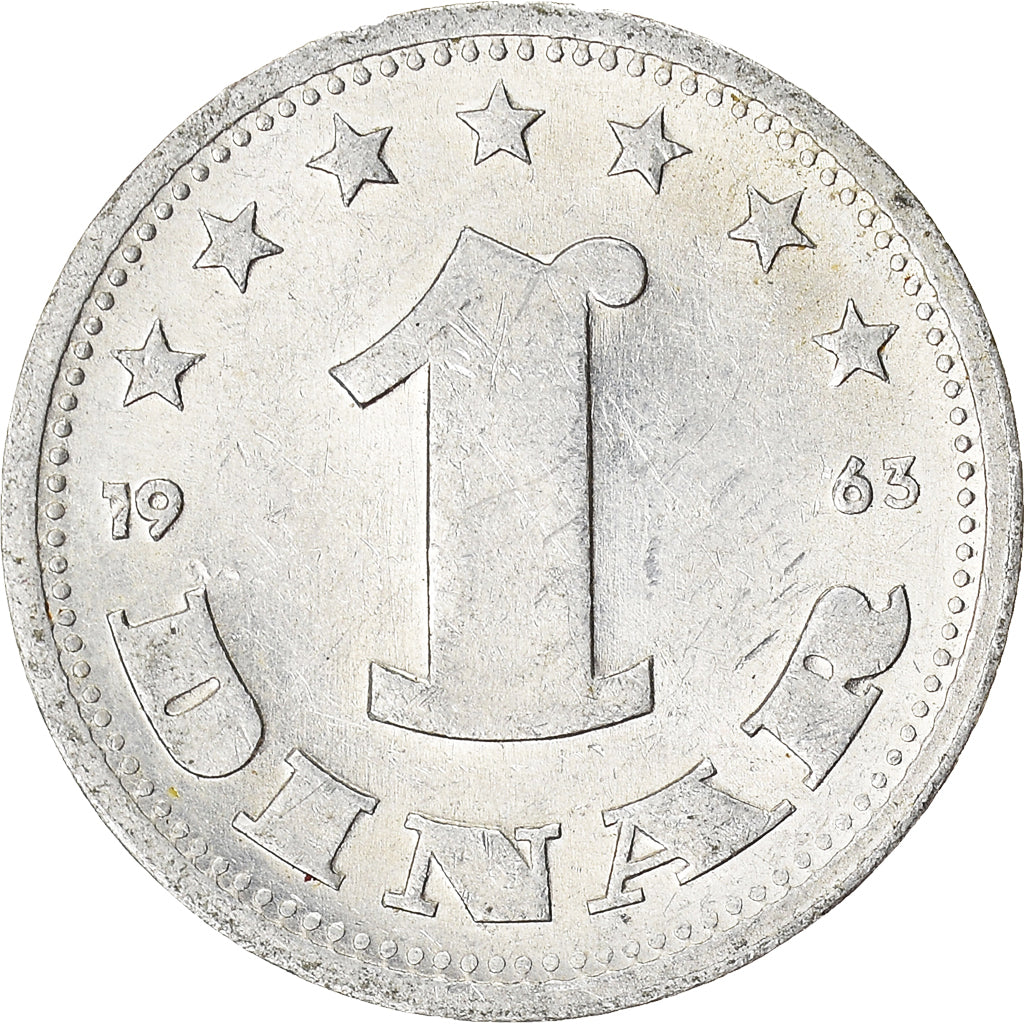 Monnaie, Yougoslavie, Dinar, 1963