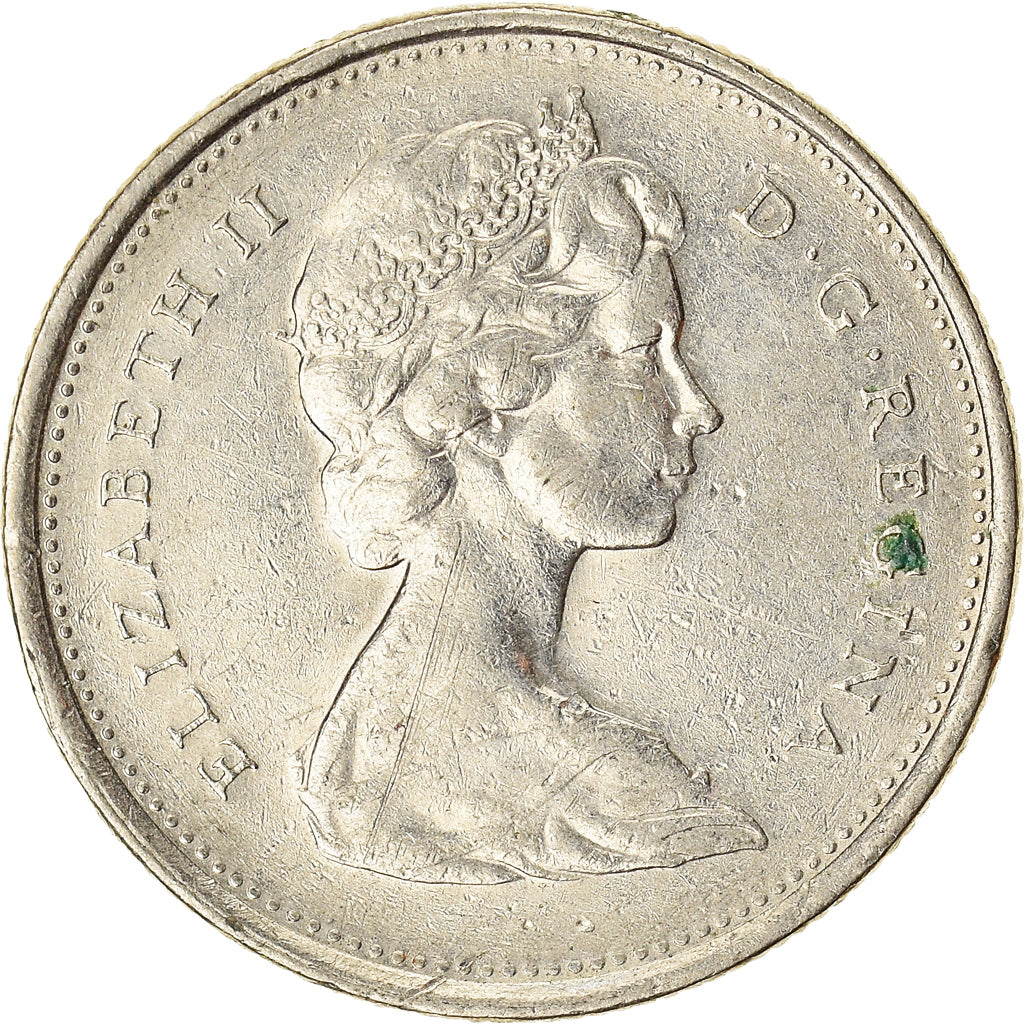 Moneda, Canadá, 25 Cents, 1974