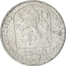 Coin, Czechoslovakia, 5 Haleru, 1988