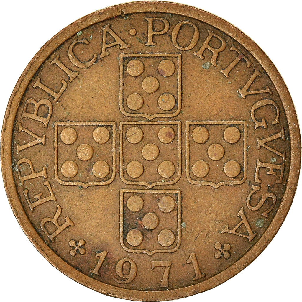 Coin, Portugal, 50 Centavos, 1971