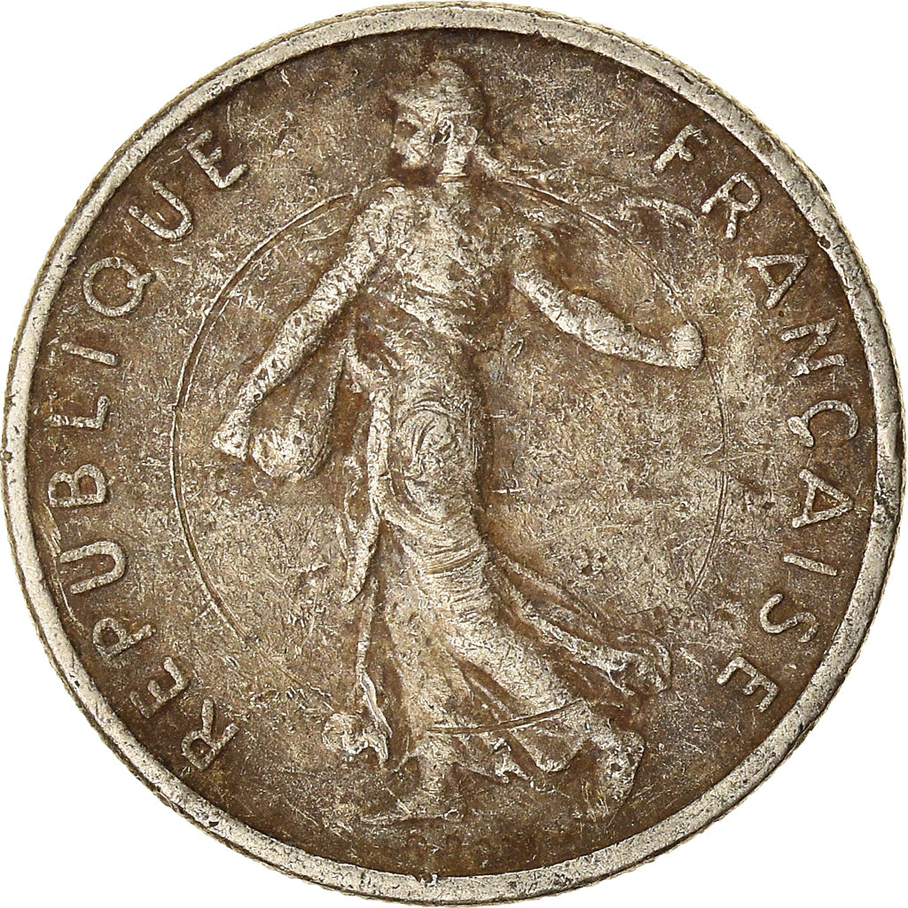 Moneta, Francia, 1/2 Franc, 1968