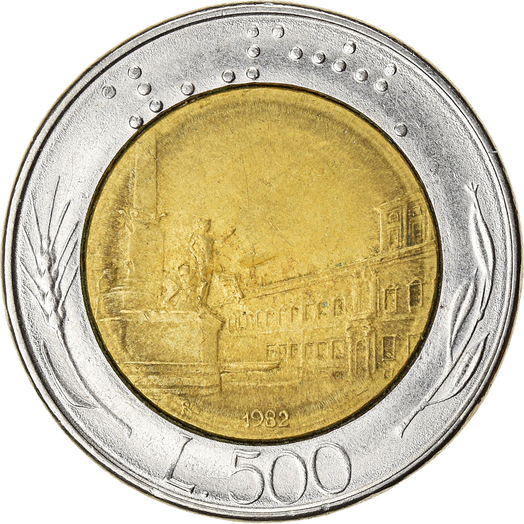 Munten, Italië, 500 Lire, 1982