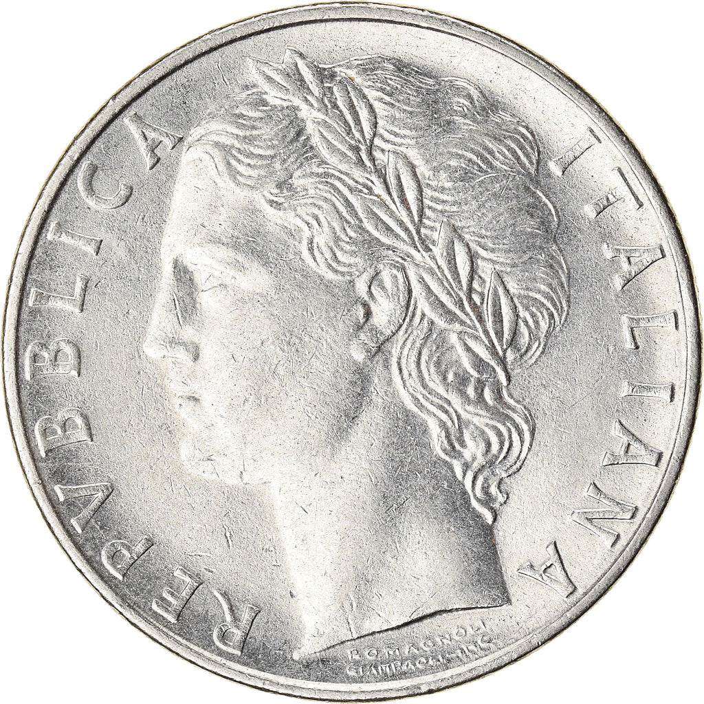 Coin, Italy, 100 Lire, 1975