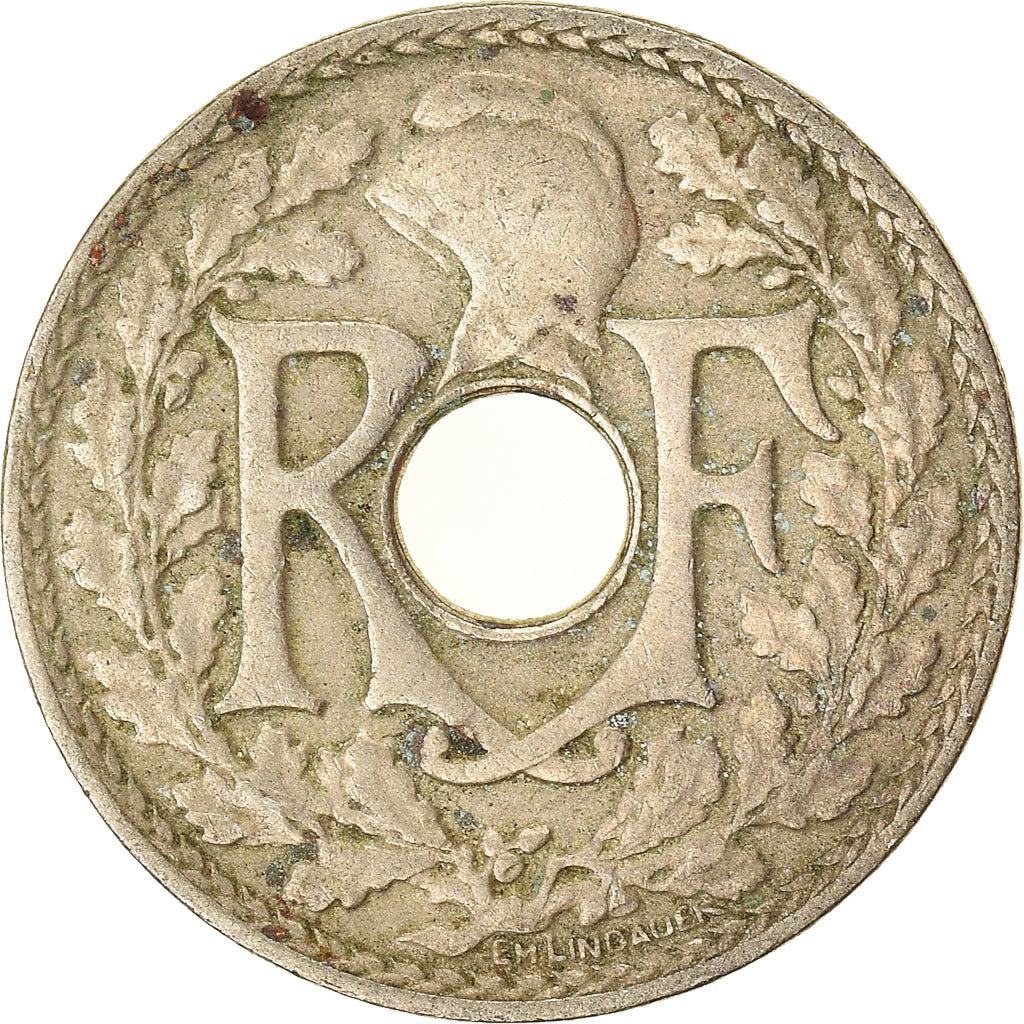 Munten, Frankrijk, 10 Centimes, 1926