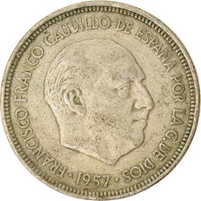Moneda, España, 5 Pesetas, 1957 (58)