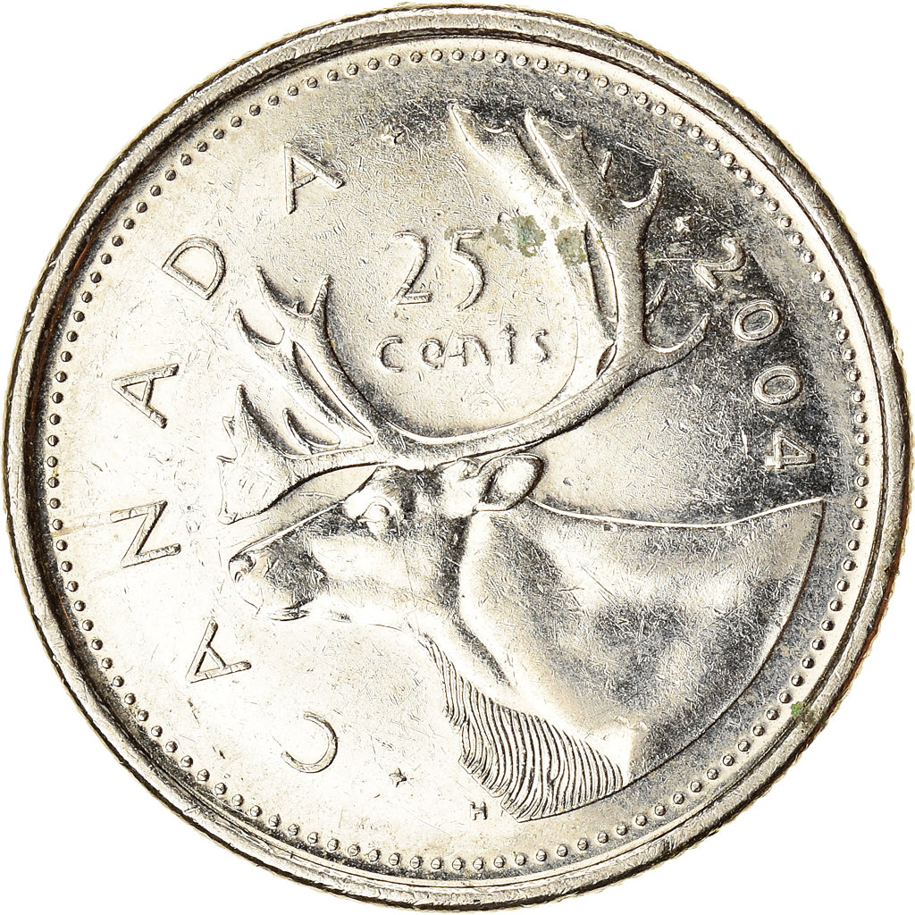Monnaie, Canada, 25 Cents, 2004