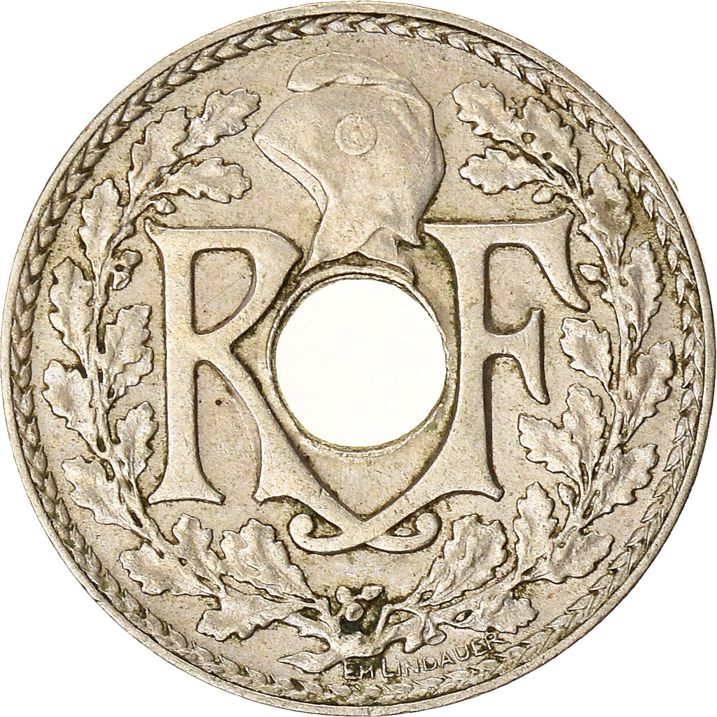 Monnaie, France, 5 Centimes, 1936