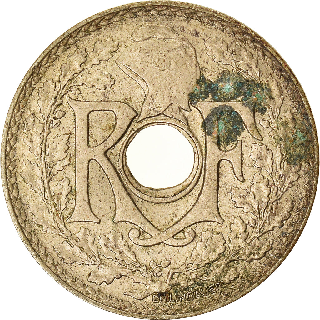 Munten, Frankrijk, 25 Centimes, 1939