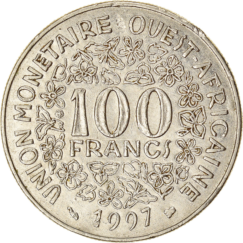 Moneda, Estados del África Occidental, 100 Francs, 1997