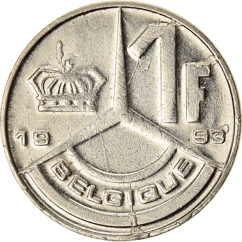 Coin, Belgium, Franc, 1993