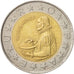 Portugal, 100 Escudos, 1989, EF(40-45), Bi-Metallic, KM:645.2