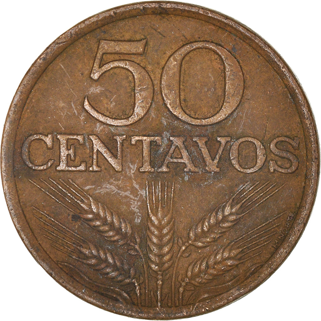 Moneta, Portugal, 50 Centavos, 1974