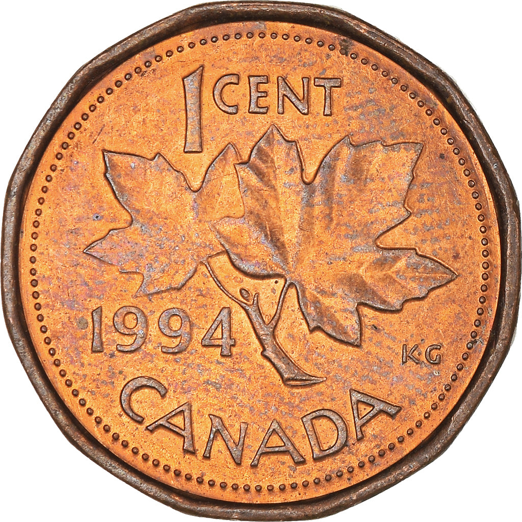 Moneta, Canada, Cent, 1994