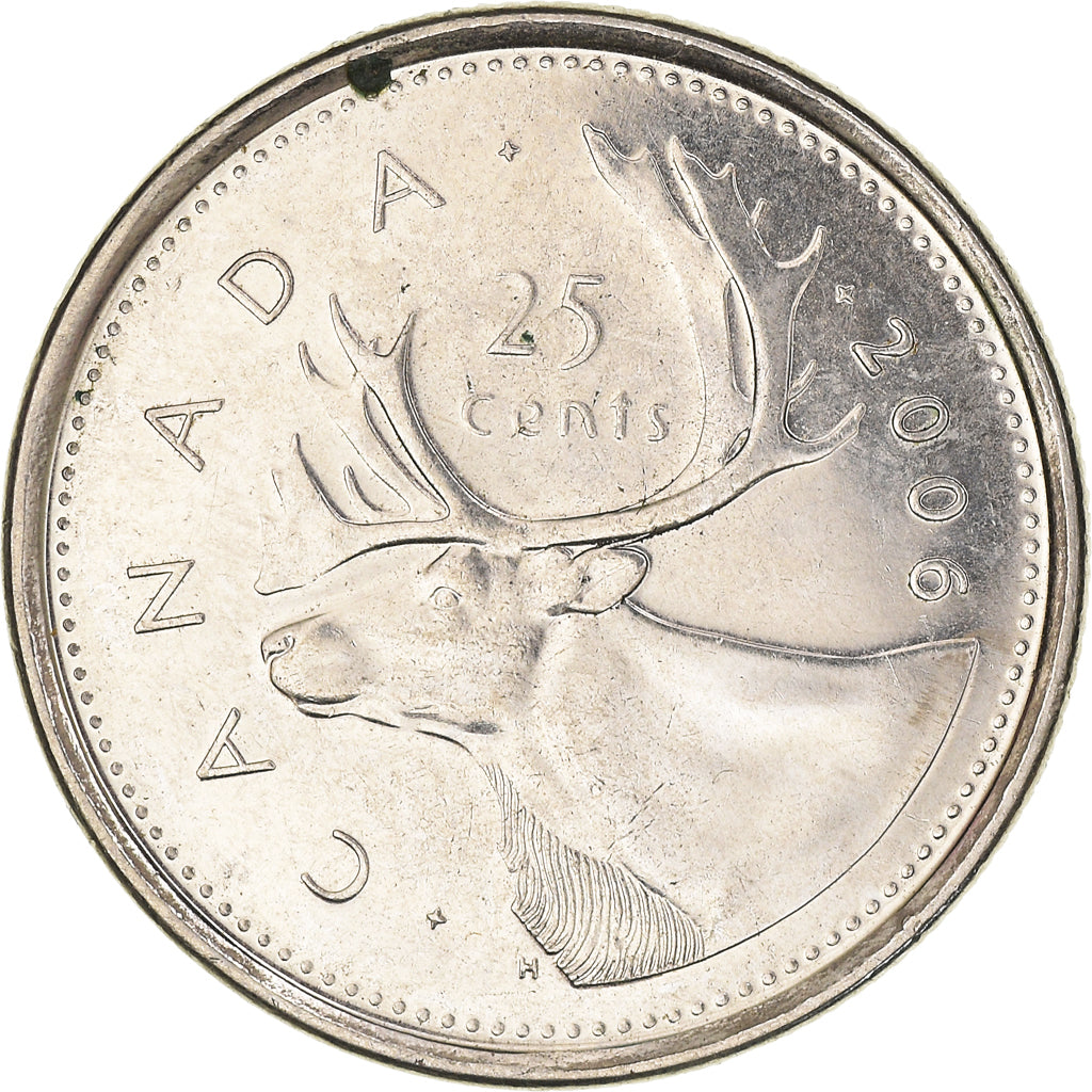 Moneda, Canadá, 25 Cents, 2006