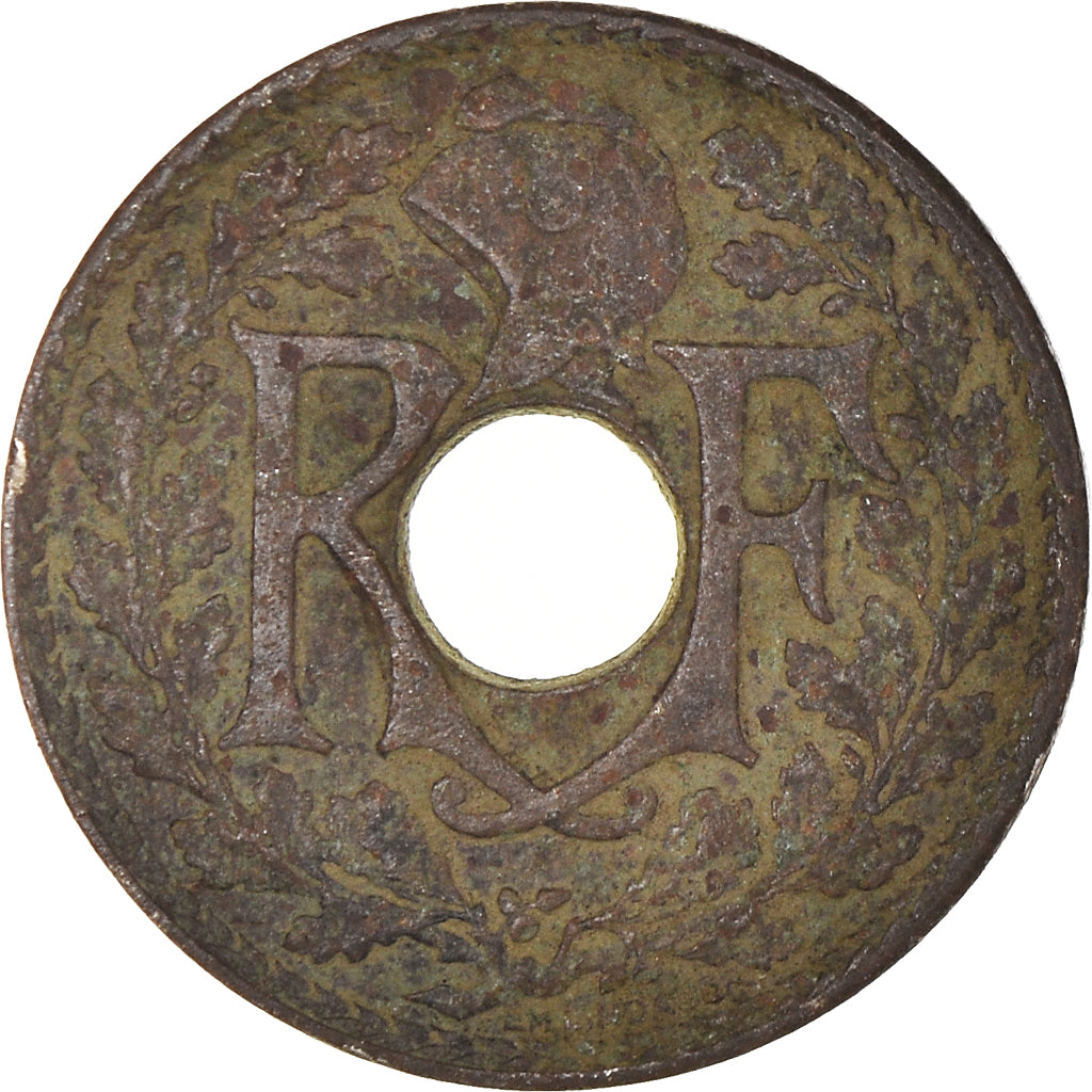 Munten, Frankrijk, 5 Centimes, 1934