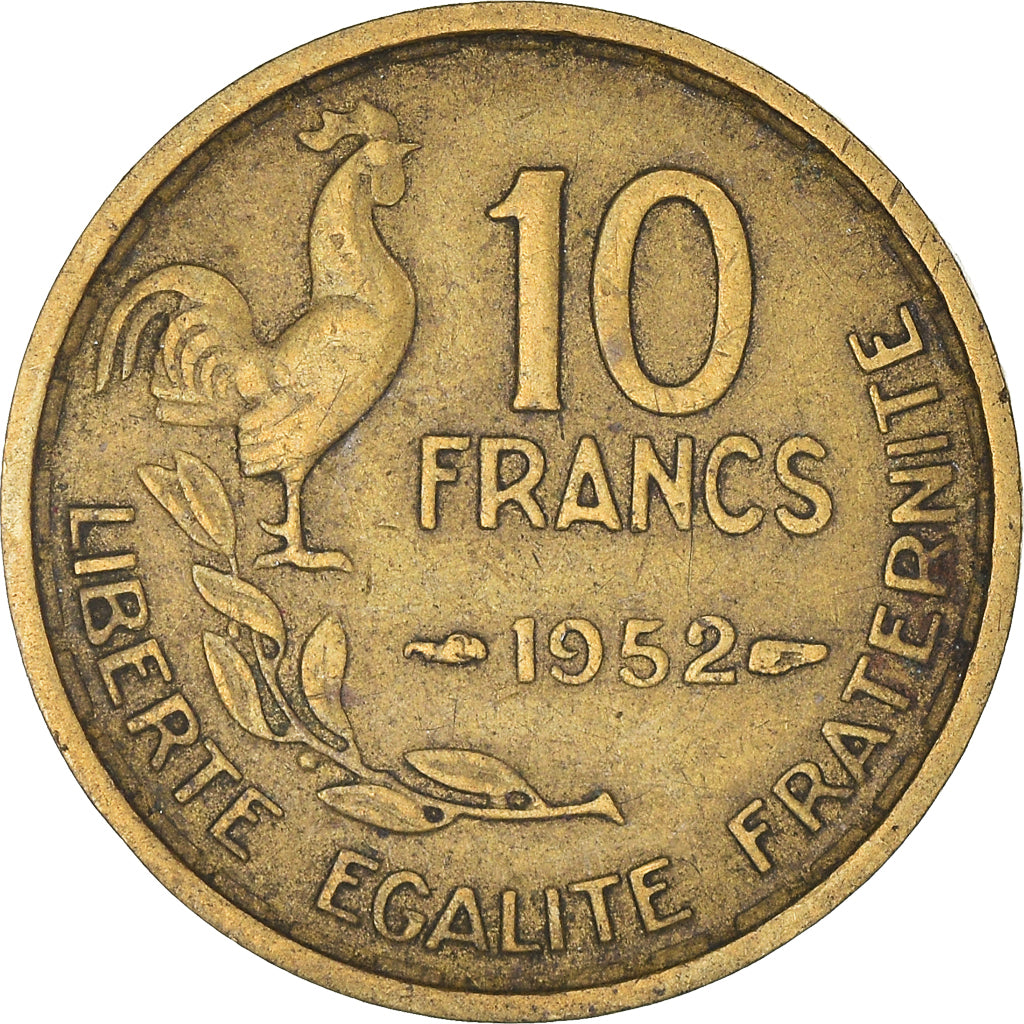 Münze, Frankreich, 10 Francs, 1952