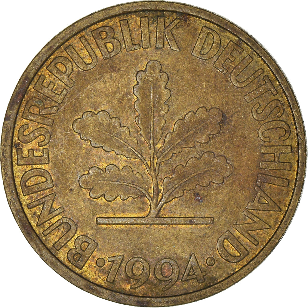 Moneta, Niemcy - RFN, 10 Pfennig, 1994