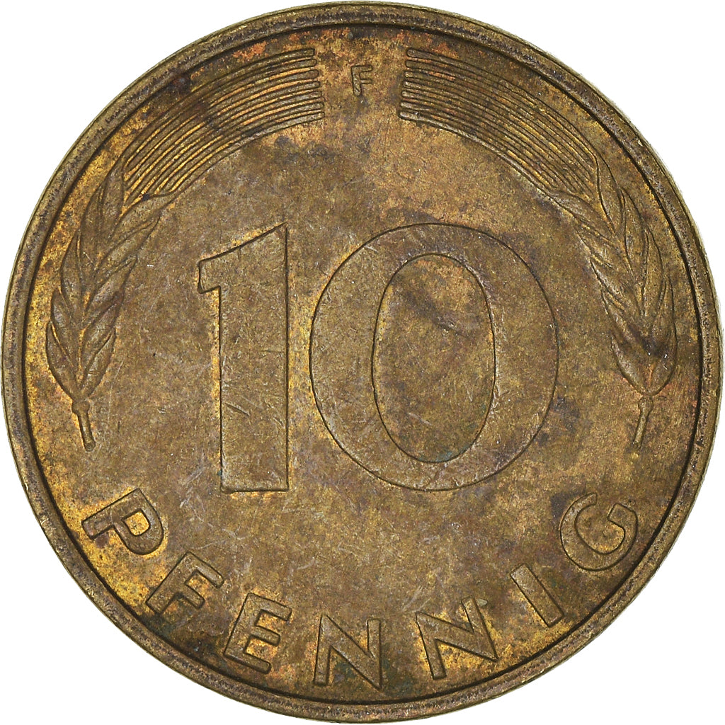 Moneta, Niemcy - RFN, 10 Pfennig, 1994