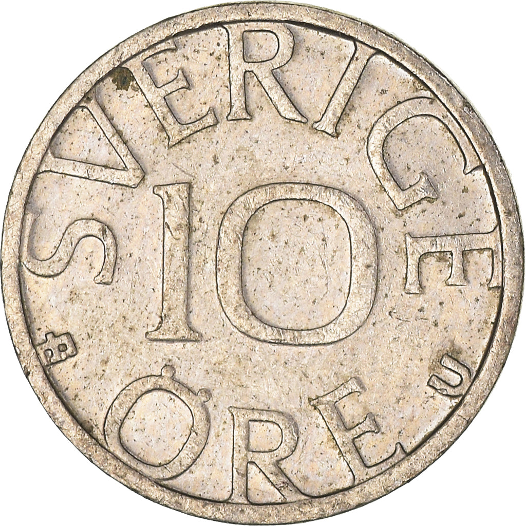 Münze, Schweden, 10 Öre, 1981