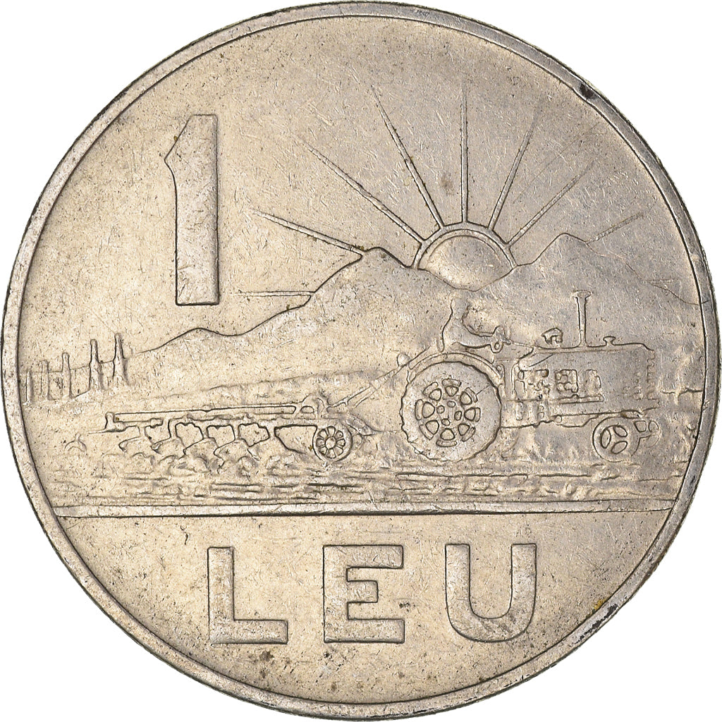 Monnaie, Roumanie, Leu, 1966