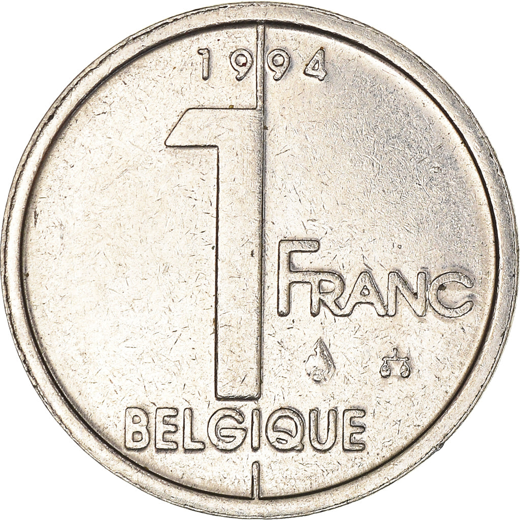 Moneta, Belgia, Franc, 1994